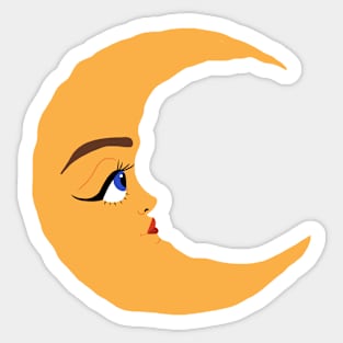 Moon Sticker